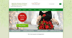 Desktop Screenshot of amazingfloralevents.com